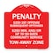 Signmission Penalty $250 1st Offense Subsequent Offenses $250 Min. and or Up to 90 Days Community, RW-1818-23333 A-DES-RW-1818-23333 - alternate 1